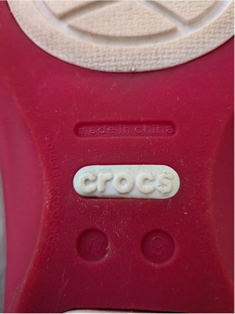 Crocs Huarache Rainbow Slingback Sandals Women's 9W Multicolor Comfort - Picture 10 of 11